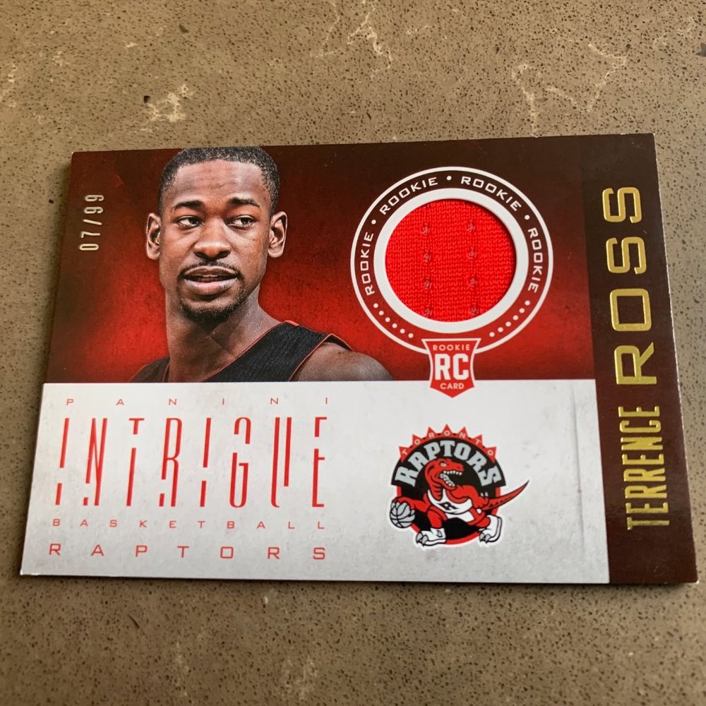 Terrence Ross Rookie NBA Basketball Card by Panini.